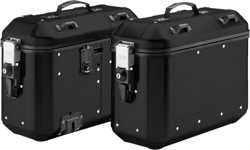 GIVI - GIVI 36 Liter Dolomiti Monokey Side Case - Black - DLMK36BPACK2