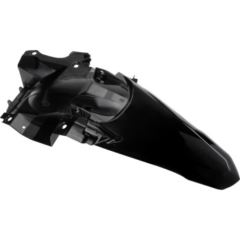UFO Plastics - UFO Plastics MX Rear Fender - Black - YA04890#001