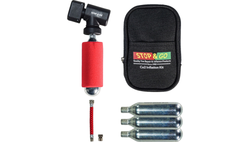 Stop & Go International - Stop & Go International C02 Inflation Kit with Hose - 1090A