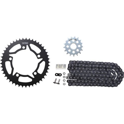 Vortex - Vortex WSS Warranty Chain and Sprocket Kit - Black - CK7616