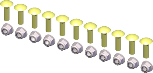KFI Products - KFI Products Wear Bar Hardware kit - HK-410