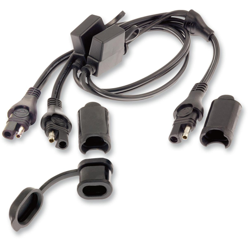 Tecmate - Tecmate Y-Splitter with Fuse - 18in. L - O-05