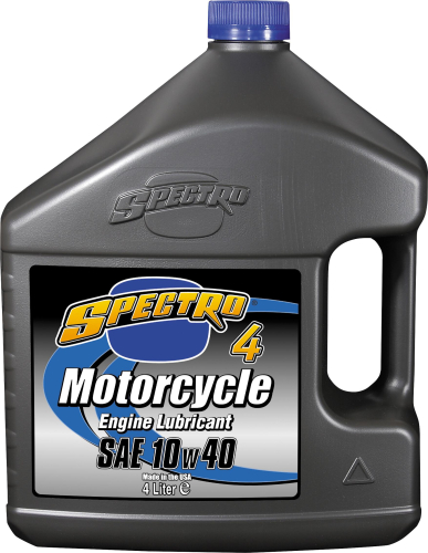 Spectro - Spectro Premium Motorcycle Petroleum 4T - 10W40 - 4lt. - U.S414