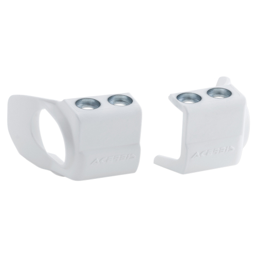 Acerbis - Acerbis Shoe Protectors For Inverted Forks - White - 2709700002