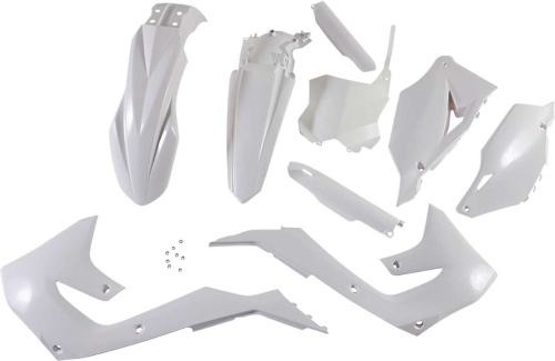 Acerbis - Acerbis Full Plastic Kit - White - 2736290002