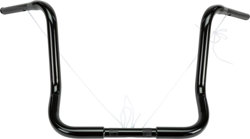 HardDrive - HardDrive 1-1/4in. Bagger Ape Hanger Handlebar - 16in. - Satin Black - 21-559GB