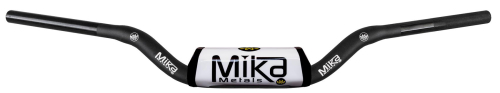 Mika Metals - Mika Metals 1-1/8in. Raw Series Handlebar - CR High Bend - White - MK-RA-CH-WHITE