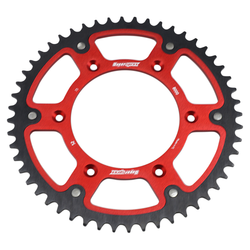 Supersprox - Supersprox Stealth Rear Sprocket - 52T - RST-8000-52-RED