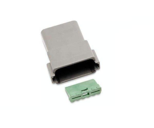Namz - Namz Deutsch Receptacle - 12-Pin - Gray - DR-12G