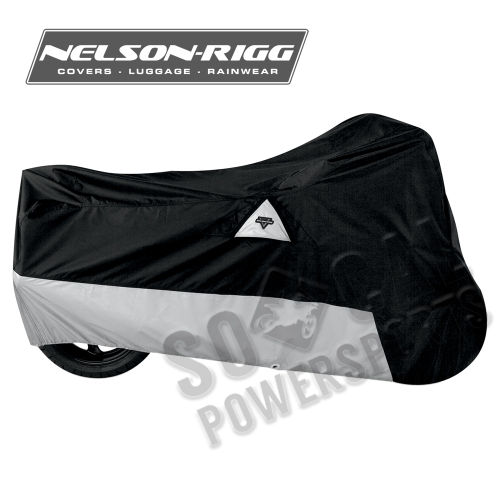 Nelson-Rigg - Nelson-Rigg 400 Defender Cover - Black/Silver - 2X-Large - DE-400-05-XX