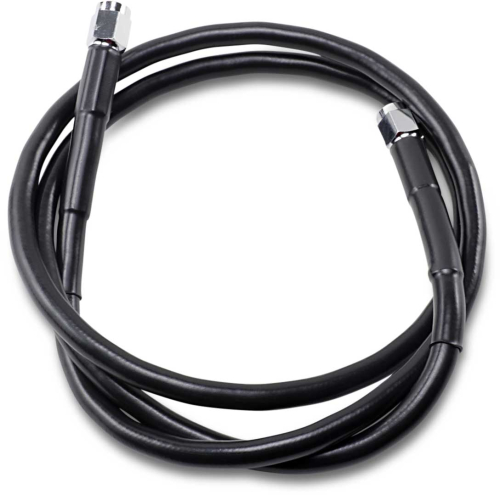 Drag Specialties - Drag Specialties Universal Black Vinyl-Coated Stainless Steel Brake Line - 45in. - 845-BLK