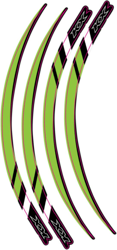 DCOR - DCOR Rim Decal - Team Kawasaki - 40-80-213