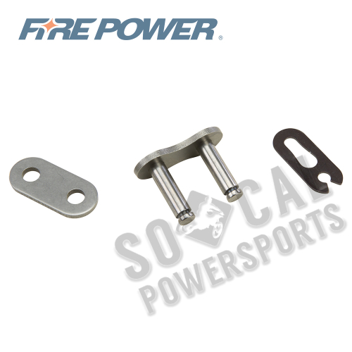 Fire Power - Fire Power Clip Master Link for 530H Heavy Duty Chain - Natural - 530FPH-SPJ