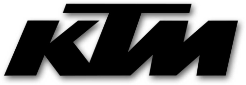 Factory Effex - Factory Effex Die Cut Sticker - 5ft. Logo - KTM - Black - 19-94558