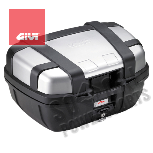 GIVI - GIVI Trekker Series 52L Top Case - Silver - TRK52NA