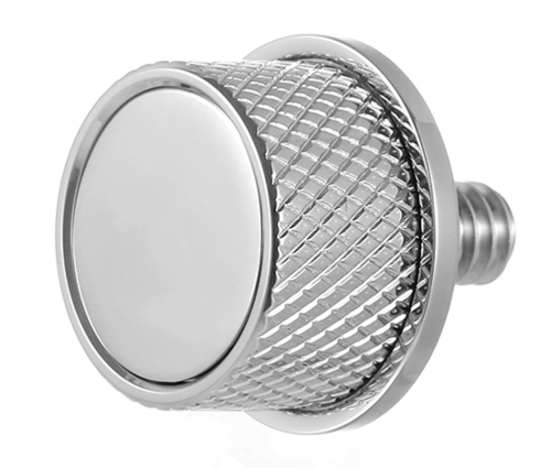 Figurati Designs - Figurati Designs Seat Mounting Knob - Stainless Steel with Smooth - FD60-SEAT KN-SS