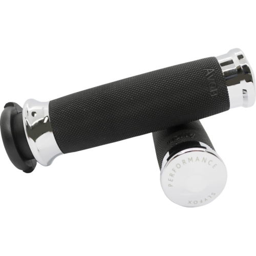 SLYFOX - SLYFOX Custom Contour Grips - Chrome - CC-85-CH-FOX