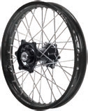 Dubya - Dubya MX Front Wheel with Rim - 1.60x21 - Black Hub/Black Rim - 70-3000BB