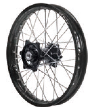 Dubya - Dubya MX Front Wheel with DID DirtStar Rim - 1.60x21 - Black Hub/Black Rim - 70-4131BB