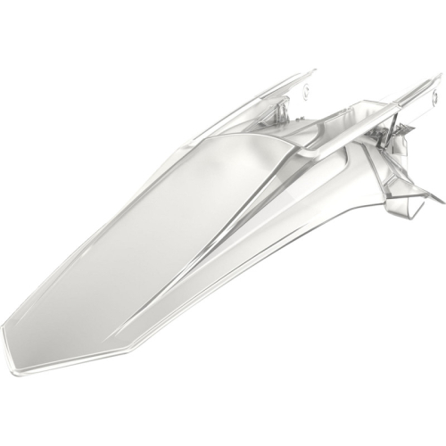 Polisport - Polisport Rear Fender with Side Panels - Clear - 8595500004