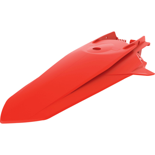 Polisport - Polisport Rear Fender with Side Panels - Fluorescent Orange - 8556600006