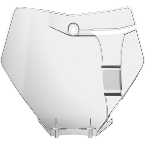 Polisport - Polisport Front Plate - Clear - 8666400005