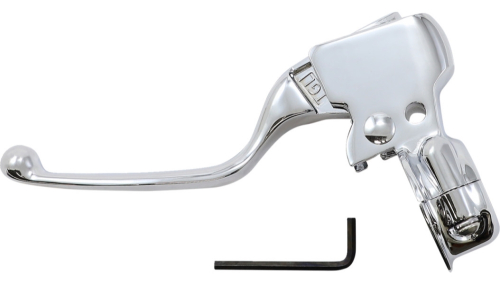 Drag Specialties - Drag Specialties Mechanical Clutch Lever Assembly - Chrome - 0612-0474