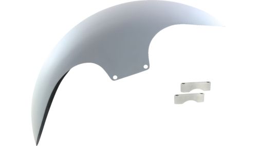 Paul Yaffe Originals - Paul Yaffe Originals Super-Lite Cafe Front Fender for OEM Wheel - Satin Spacers - 19in. - PYO:CAFE-19-13E-S-C