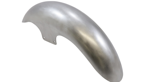 Paul Yaffe Originals - Paul Yaffe Originals Cafe Front Fender for OEM Wheel  - Chrome Adapters - 19in. - PYO:CAFE-19-14L-C