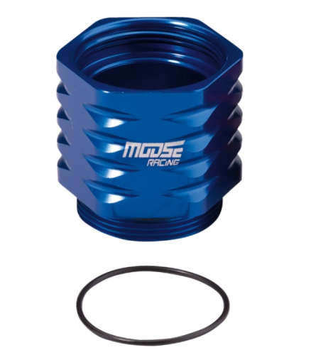 Moose Racing - Moose Racing Rear Brake Caliper Cooler - Blue - B16-5602L