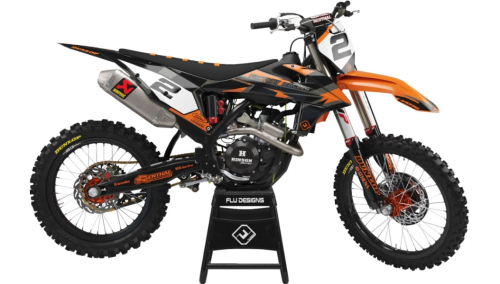 FLU Designs Inc. - FLU Designs Inc. PRO TEAM Series 6 PTS6 Graphic Kit - 51095