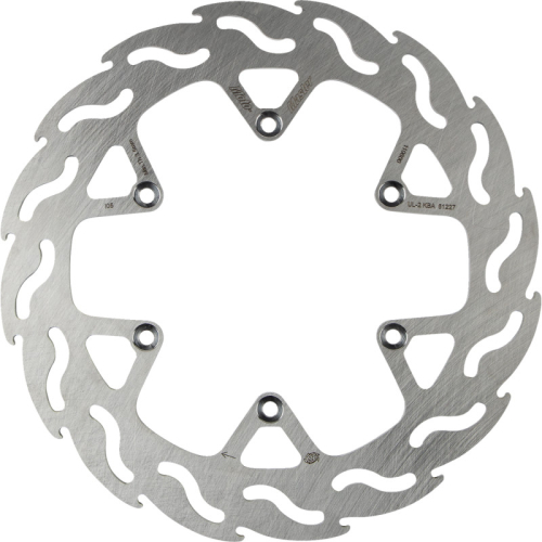 Moto-Master - Moto-Master Flame Brake Disc - 110600-PU
