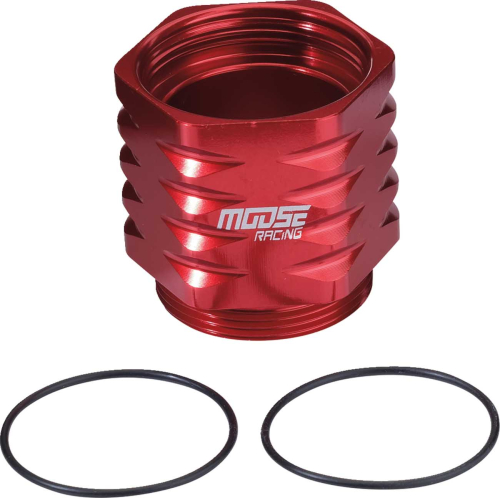Moose Racing - Moose Racing Rear Brake Caliper Cooler - Red - B16-5603R
