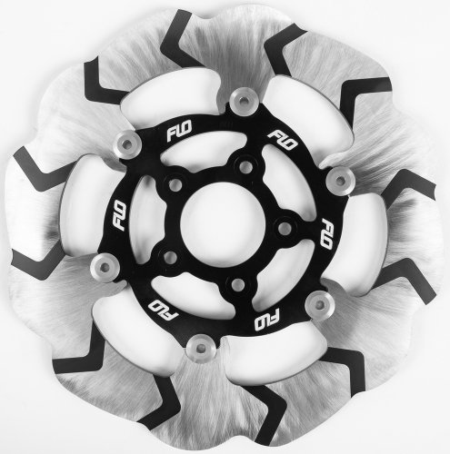 Flo Motorsports - Flo Motorsports Front Floating 11.8in Rotor - Silver - HD-801S