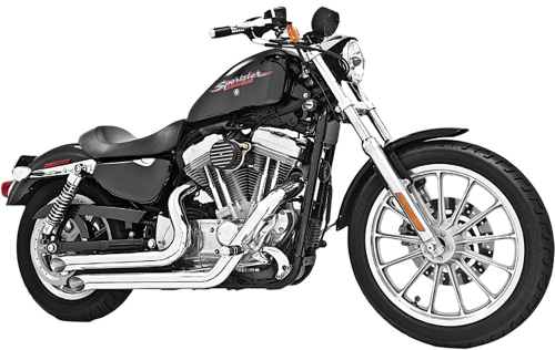 Freedom Performance - Freedom Performance Declaration Turn-Out Exhaust Systems - Chrome - HD00002