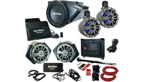 NavAtlas - NavAtlas RZR Zone 4 Audio Kit - RZR3ZONE4