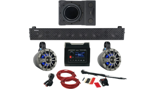 NavAtlas - NavAtlas X3 Roll-Cage Zone 4 Audio Kit for Can-Am X3 - X31ZONE4