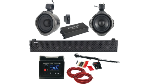 NavAtlas - NavAtlas X3 Roll-Cage Zone 3 Audio Kit for Two-Seater Can-Am X3 - X33ZONE3
