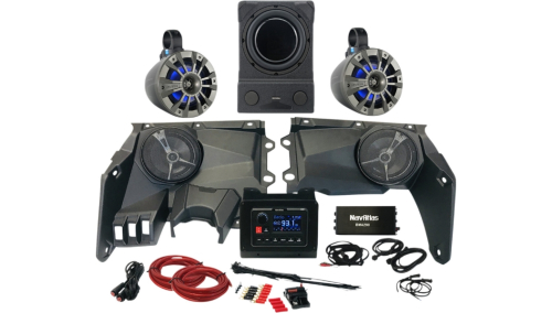 NavAtlas - NavAtlas Speaker POD Zone 4 Audio Kit for Can-Am X3 - X35ZONE4