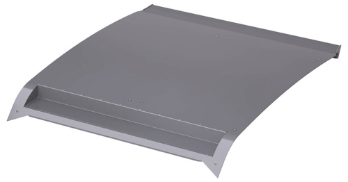 Pro Armor - Pro Armor Aluminum Cage Roof with Light Bar Pocket - Avalanche Gray - P2111R138AVG