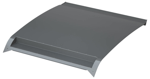 Pro Armor - Pro Armor Aluminum Cage Roof with Light Bar Pocket - Stealth Gray - P2111R138SG