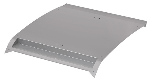 Pro Armor - Pro Armor Pro XP Aluminum Roof with Light Bar Pocket - Ghost Grey - P199R138GG