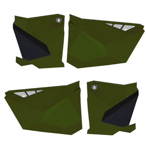 Pro Armor - Pro Armor Suicide Doors without Cut Outs - Army Green - P1910D003AG