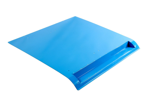 Pro Armor - Pro Armor Aluminum Roof with Light Bar Pocket - VooDoo Blue - P141297VB-689