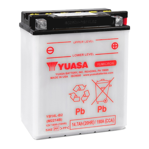 Yuasa - Yuasa Yumicron Battery - YB14L-B2 - YUAM2214BIND