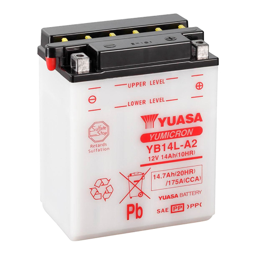 Yuasa - Yuasa Yumicron Battery - YB14L-A2 - YUAM2214YIND
