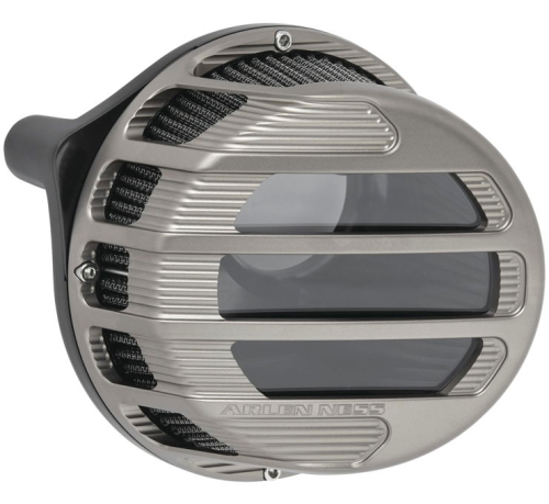 Arlen Ness - Arlen Ness Sidekick Air Cleaner - Titanium Anodized - 81-308