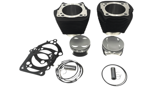 Revolution Performance - Revolution Performance Monster Big Bore Kit (143in.) - Bore 4-1/2in. - 11.4:1 Compression - Black - RP201-618W