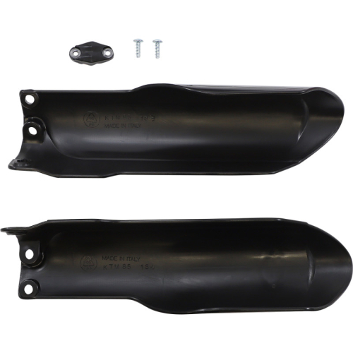 UFO Plastics - UFO Plastics Fork Tube Protector - Black - GG07118-001