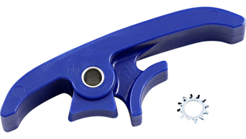 T.M. Designworks - T.M. Designworks Lower Chain Guide Pad  - Swiss Blue - KTM-FP3-BUS